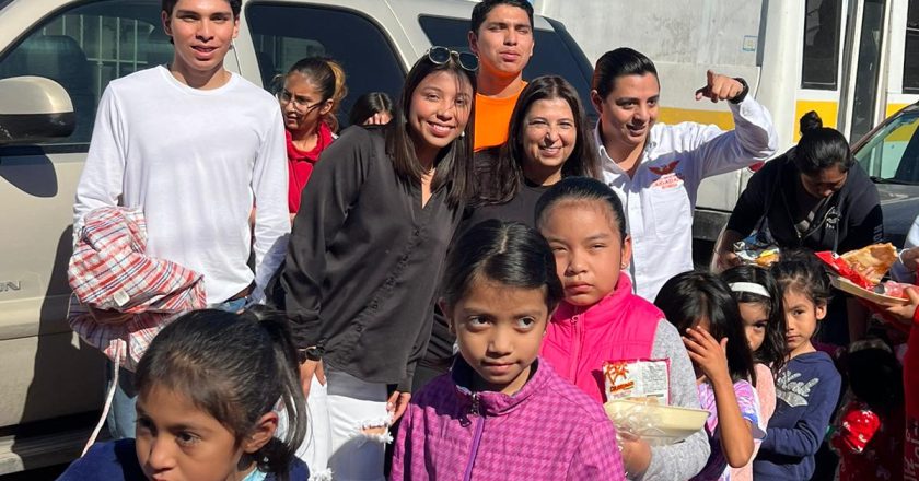 Cerró Doris Cantú el 2023 llevando alegría a niñas y niños