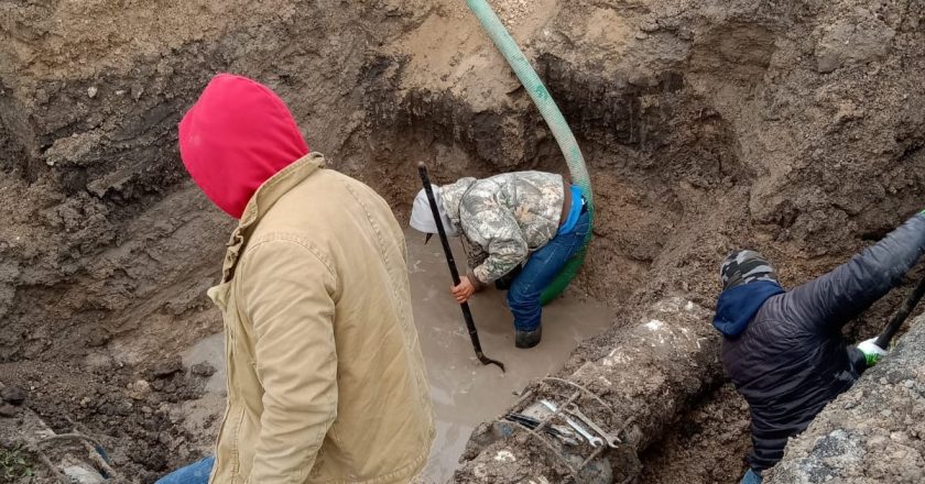 Repara COMAPA fuga de agua potable en Nuevo México Itavu