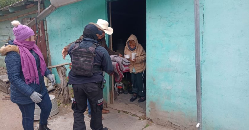 Brindan apoyo a comunidades rurales ante bajas temperaturas