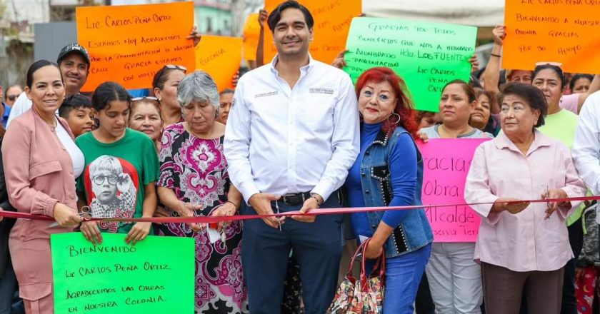 Alcalde y vecinos de la Territorial Campestre inauguraron pavimentación por más de 7 MP