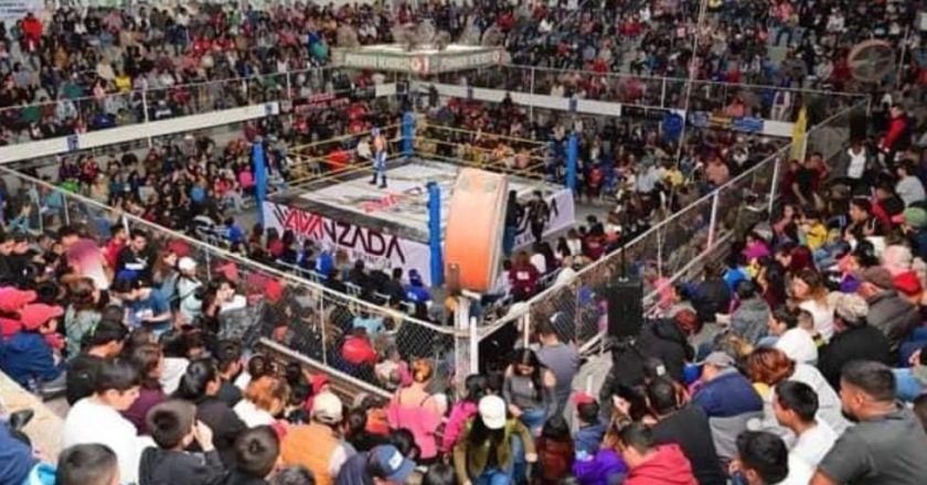 AVAnzada Tamaulipeca ofreció función de lucha libre a reynosenses