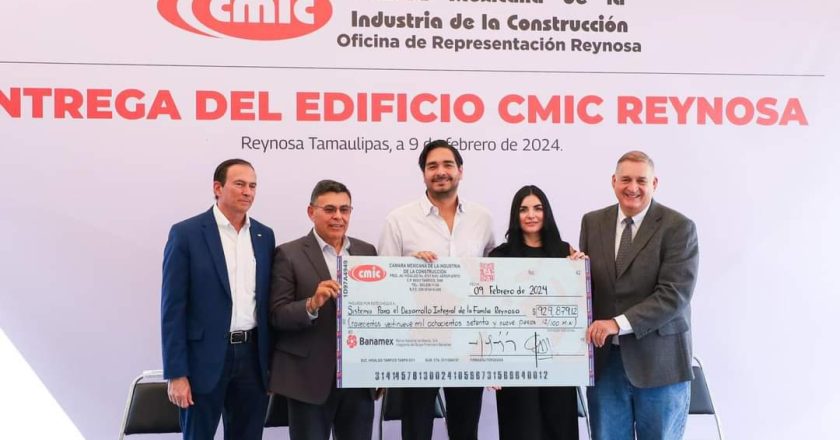 CMIC entregó apoyo al DIF Reynosa por casi 930 mil pesos