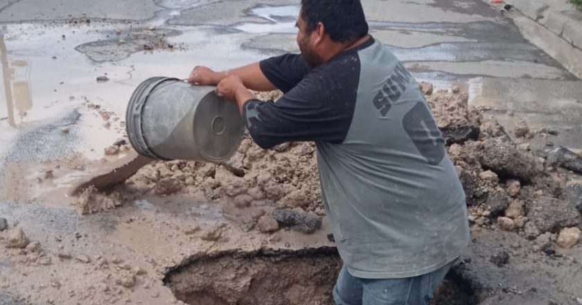 Solucionó COMAPA fugas de agua en La Cañada