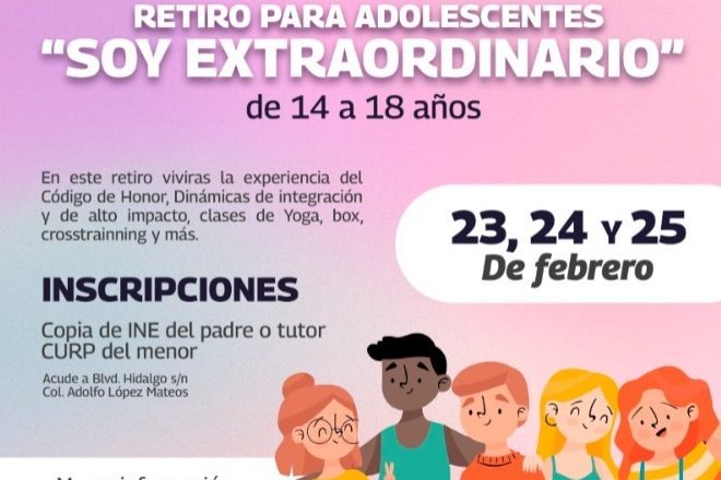 Invita DIF a registrarse para el retiro “Soy Extraordinario”