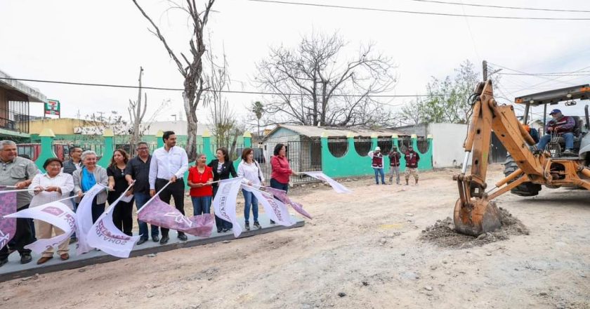 Más pavimentación hidráulica para el bienestar de los reynosenses