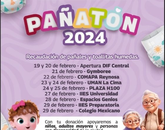 Arranca DIF Reynosa Pañatón 2024