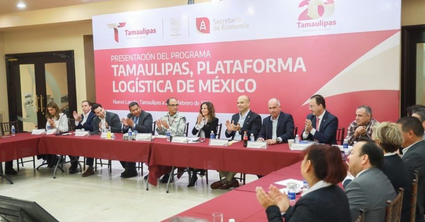 Presentan programa “Tamaulipas, Plataforma Logística de México”