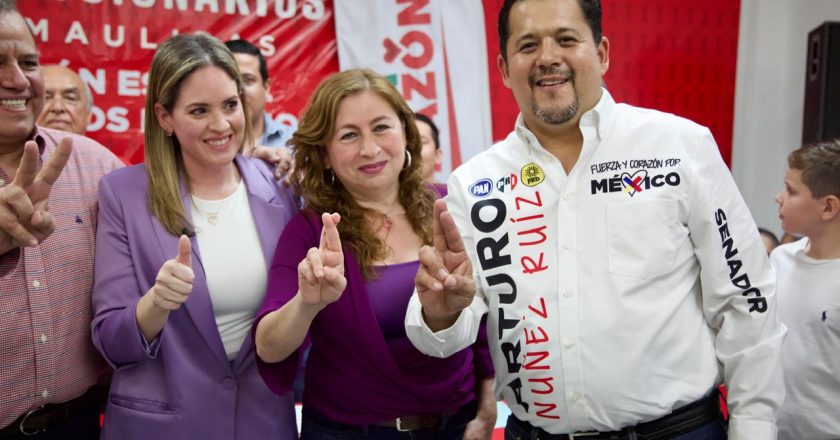 Desde el Senado daré voz y empoderamiento a las mujeres, asegura Arturo Núñez Ruiz