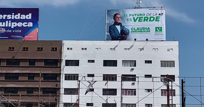 En Reynosa, Claudia es verde