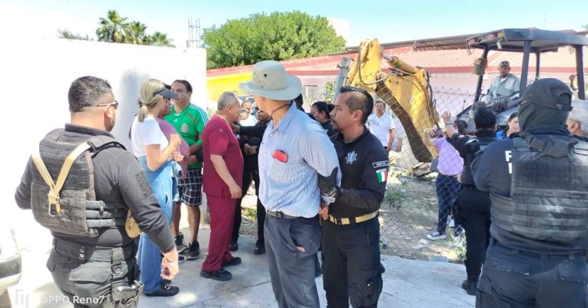 Enfrentamiento de padres y vecinos en el CAM 14 de San José