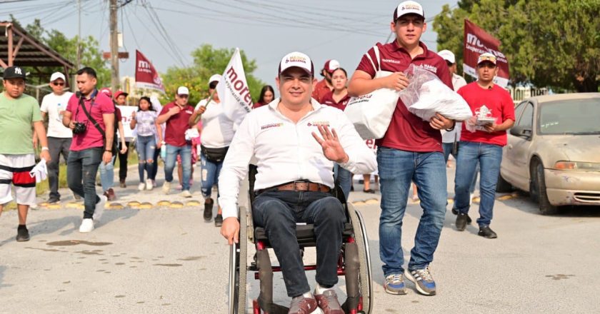 Encuentra Marco Gallegos fuerte apoyo ciudadano en El Olmo