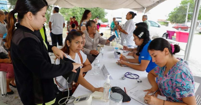 Llevan programa del Gobierno de Reynosa “Primero Sanos” a La Cañada