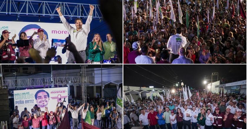 Consolida Carlos su reelección con multitudinario arranque de campaña