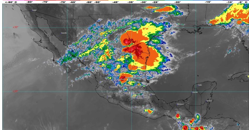 Se espera tormenta con granizada y tornados