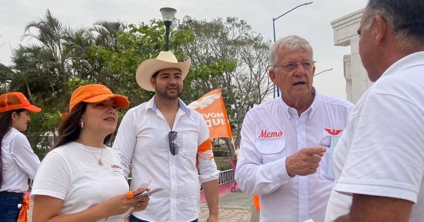 Visitó Andrea García Estación Manuel, en González