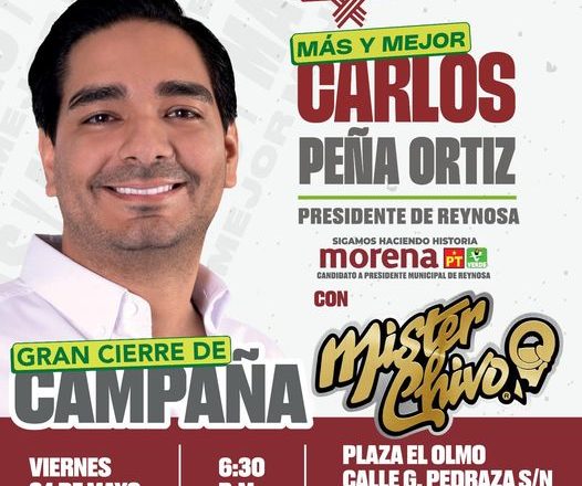 Programa Carlos Peña Ortiz gran cierre de campaña