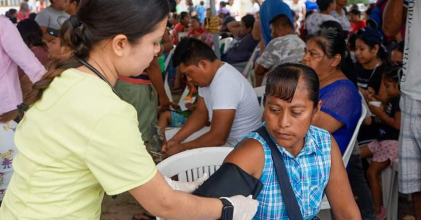 Lleva Gobierno de Reynosa programa “Primero Sanos” a colonia Las Mitras