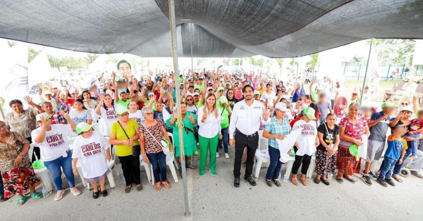 Carlos y Maki luchando juntos para un mejor futuro del campo y la ciudad