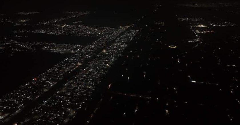 Documenta dron apagones en Reynosa