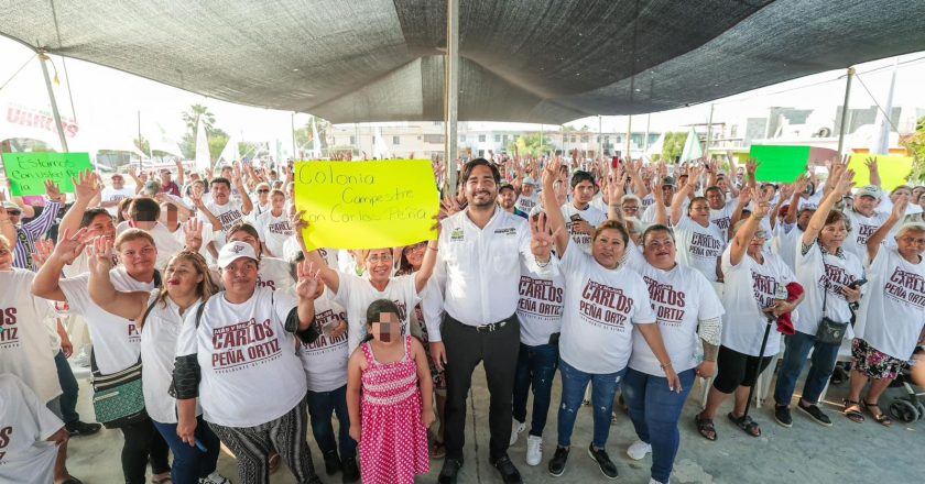 Es Carlos Peña Ortiz motor de cambio y progreso