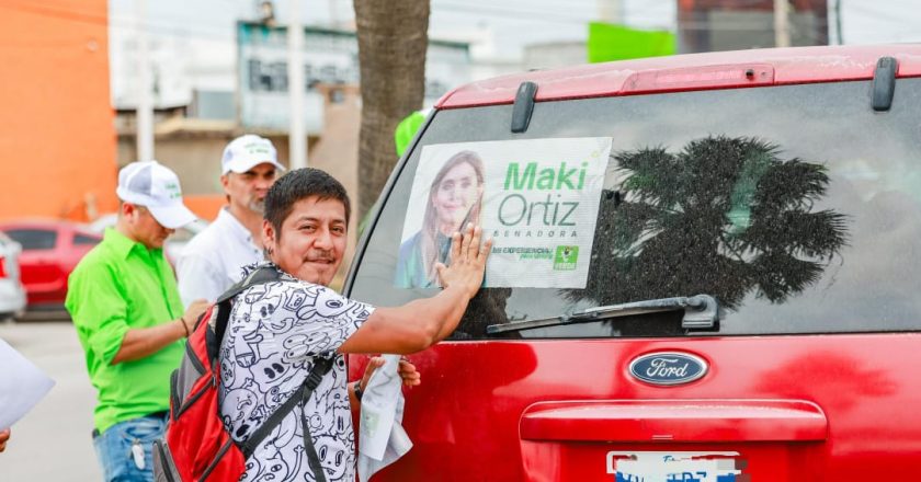 Suman brigadas de Maki Esther Ortiz Domínguez, votos para la 4T Pintando de Verde a Tamaulipas