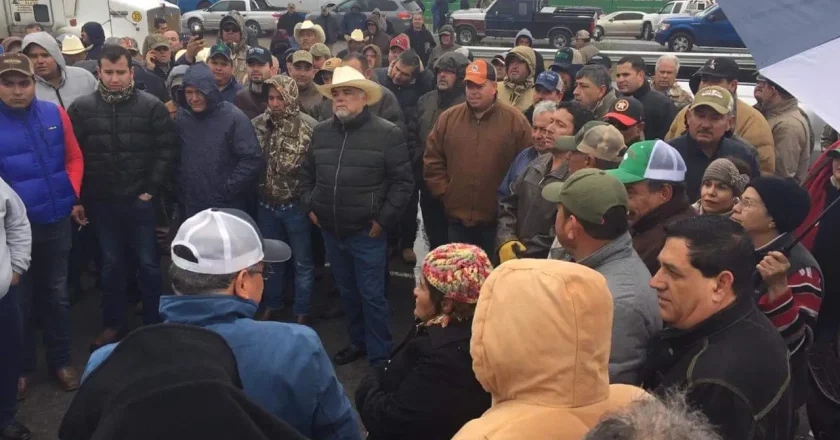 Concentración masiva de agricultores, mañana