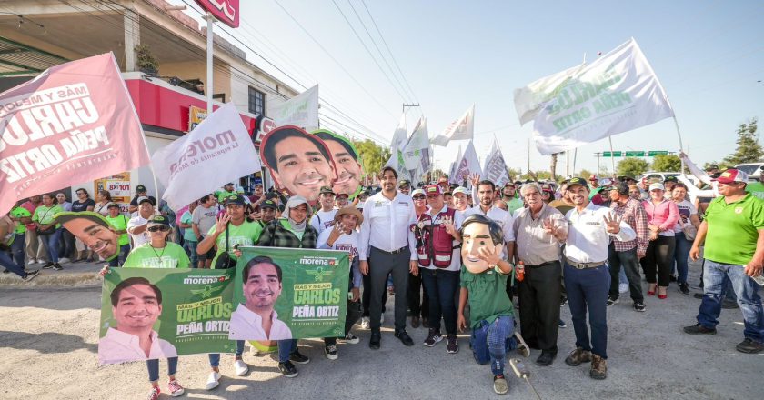 Carlos Peña Ortiz, renovación y compromiso en brigada de impacto en la López Portillo