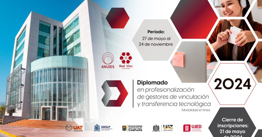 Invita UAT a cursar el diplomado en vinculación y transferencia tecnológica