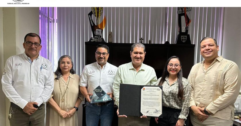 Recibe la UAT distinción nacional de Responsabilidad Social Universitaria