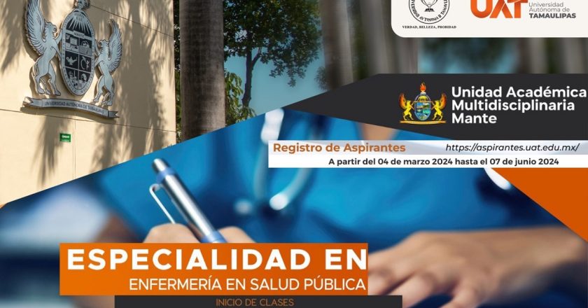 Abre UAT especialidad de Enfermería en Salud Pública