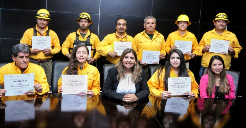 Reconoce SEDUMA valor y dedicación de brigadistas por combate a incendio forestal