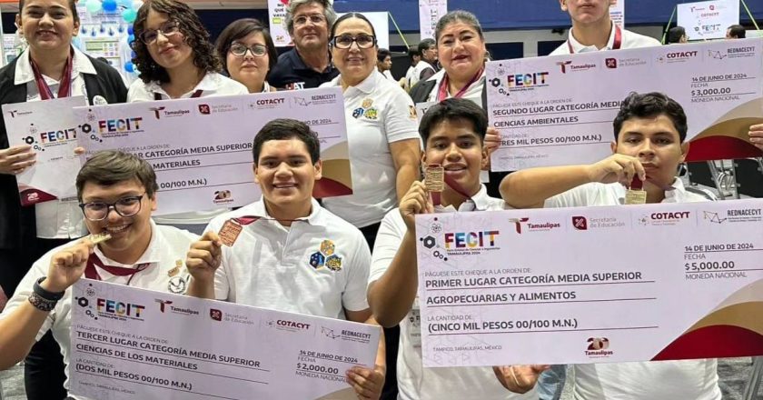 Destaca la UAT en Feria Estatal de Ciencias e Ingenierías Tamaulipas 2024