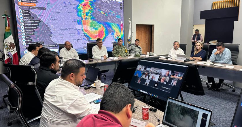 Coordina Gobernador preparativos para la llegada de “Alberto” a Tamaulipas