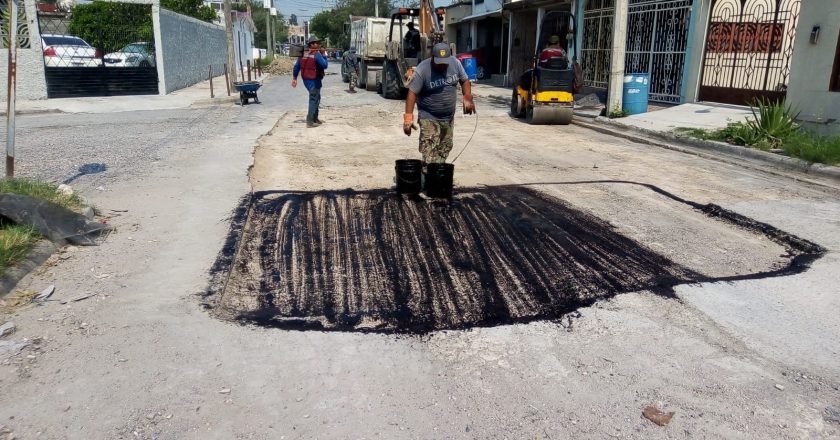 Mejora Gobierno de Carlos Peña Ortiz vialidades de Fuentes Seccion Lomas