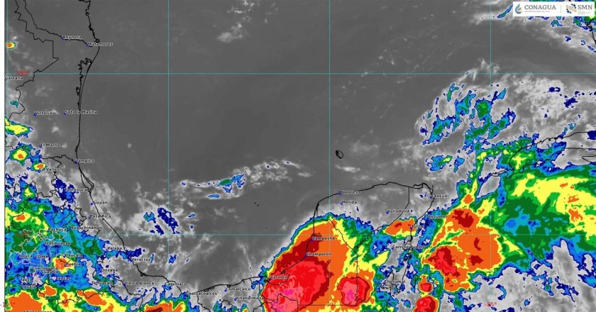 Monitorean Disturbio Tropical 94L con trayectoria hacia Tamaulipas