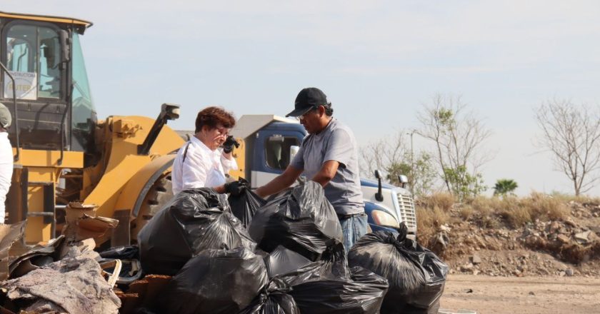 Se unen tamaulipecos a jornada estatal de limpieza