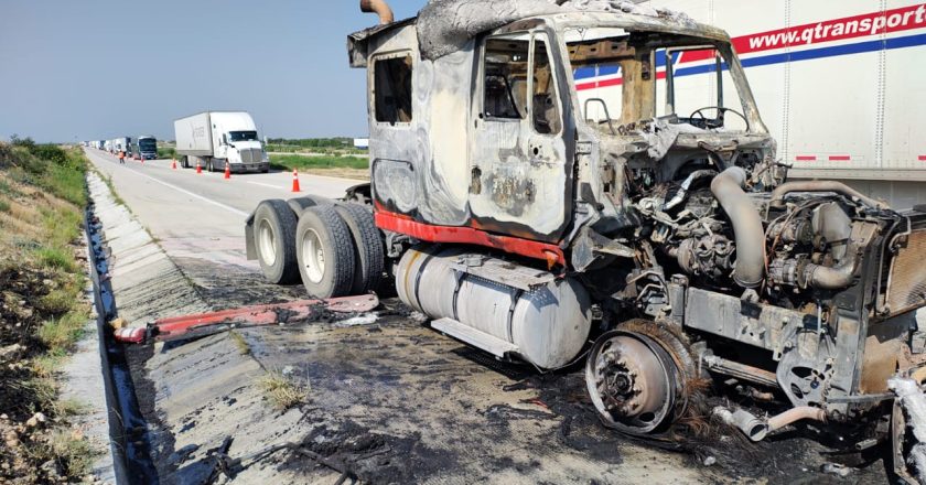 Se incendió auto tanque en La Gloria-San Fernando