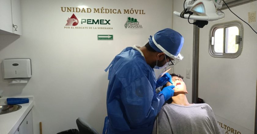 Brindó PEMEX consultas médicas gratuitas a familias de Ciudad Madero