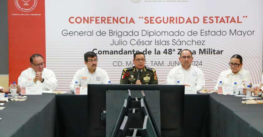 Imparten en la UAT conferencia sobre seguridad y protección ciudadana