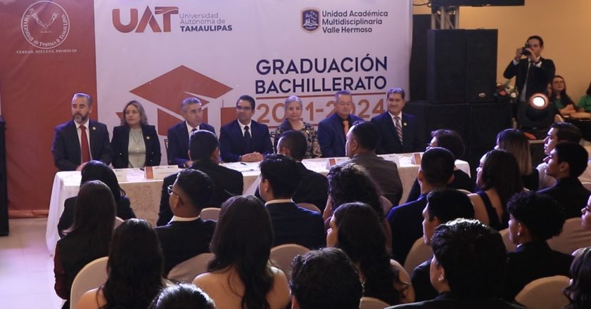 Gradúa la UAT a 270 egresados del bachillerato en Valle Hermoso