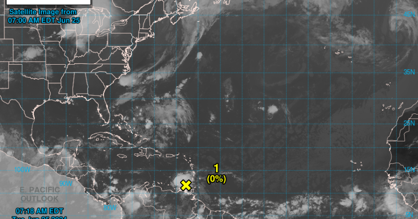 Nueva onda tropical podría convertirse en ciclón