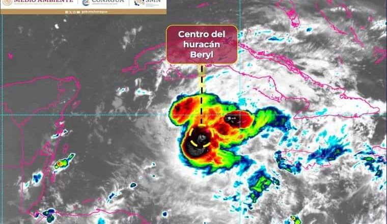 Mantienen vigilancia sobre “Beryl”