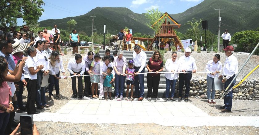 Inauguran Américo y María parque ecológico en Victoria