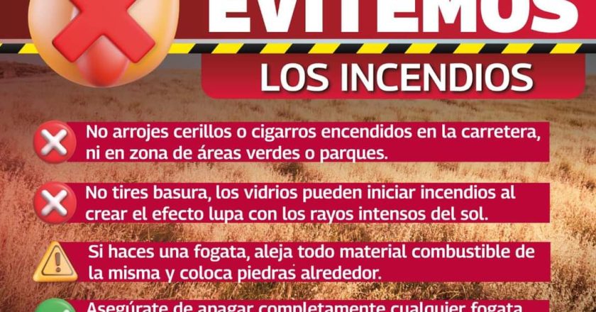 Llama Protección Civil de Reynosa evitar incendios