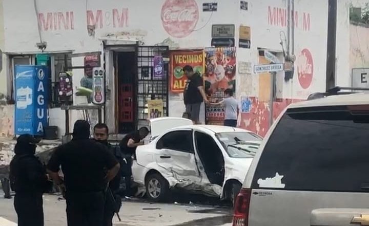 Tras persecución Guardia Estatal captura a presunto delincuente en Reynosa