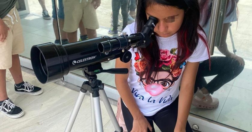 Inicia en el planetario la aventura a través del taller “La Mirada Cósmica