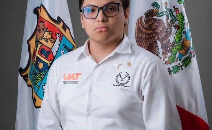 Estudiante de la UAT competirá en foros mundiales de ciencia y tecnología