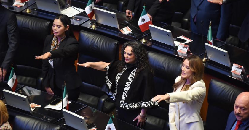 Olga Sosa rindió protesta como Senadora de la República