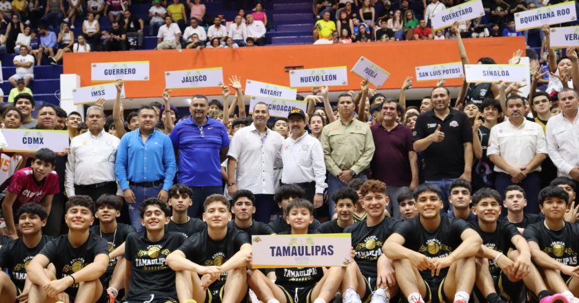 Inauguran en la UAT el Campeonato Nacional de Basquetbol U-14 de la ADEMEBA