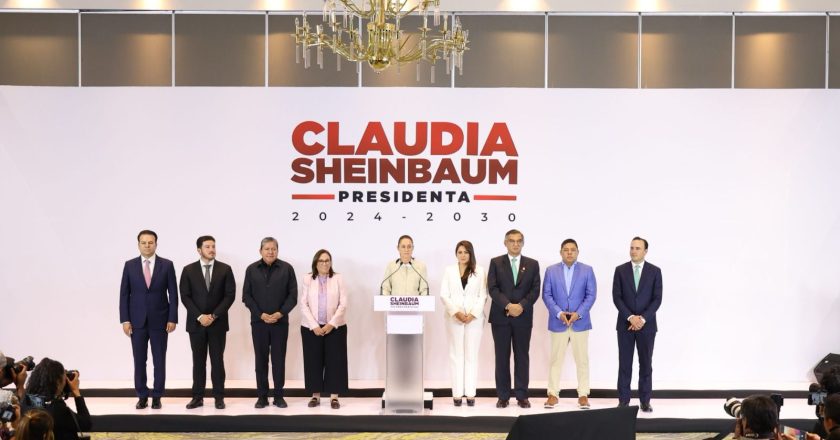 Presentó Américo a Claudia Sheinbaum y su gabinete los proyectos estratégicos de Tamaulipas